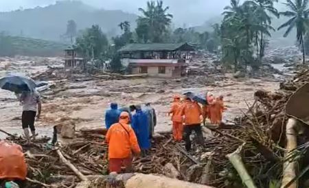 Wayanad Landslide Rescue Operation