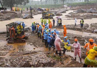 wayanad landslide rescue complication