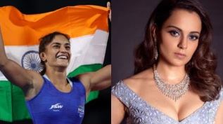 Kangana congratulates Vinesh Phogat