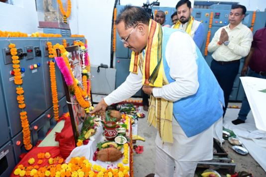 Vishnu Dev Sai Worships: CM performs Vishwakarma puja