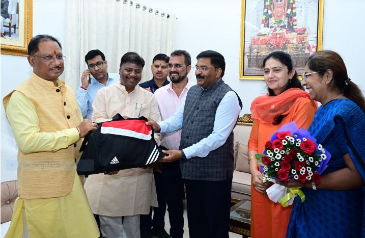 CM Sai got Invitation for All India Sports Competition